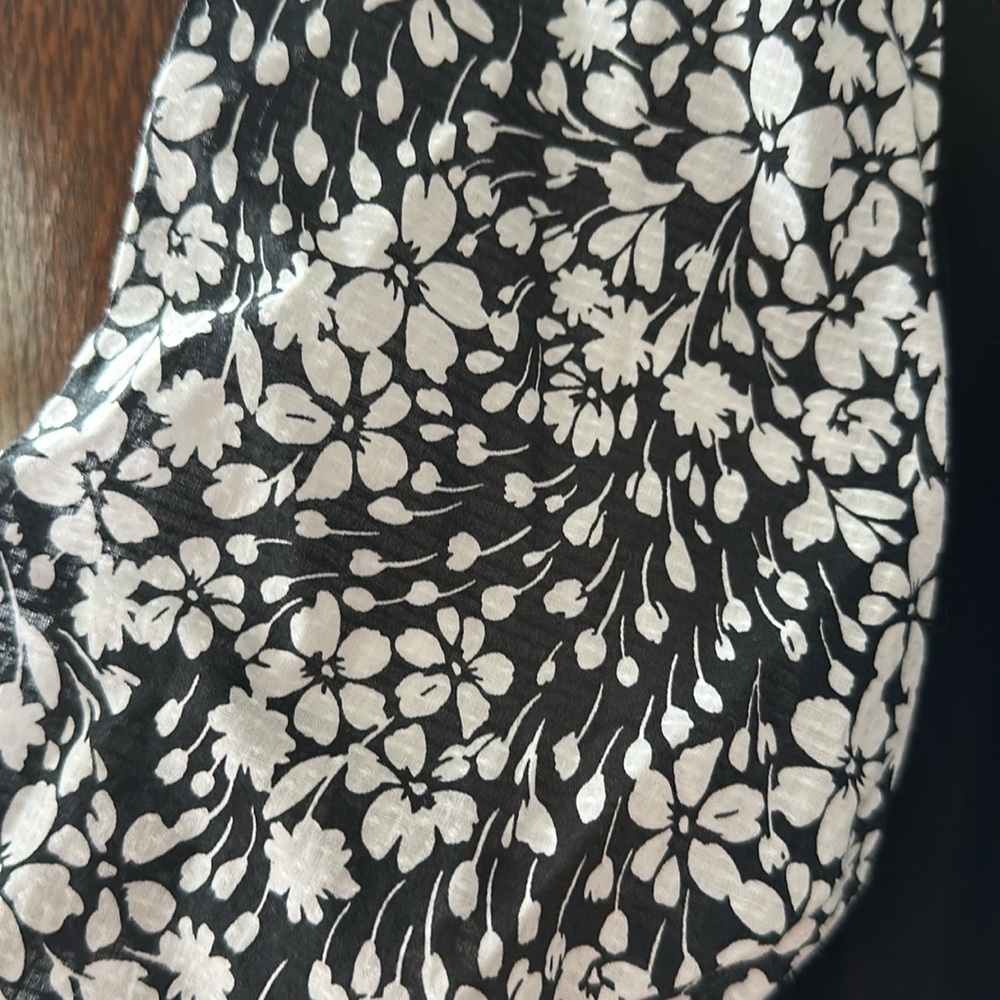 Talbots Black & White Shirt - Picture 3 of 4